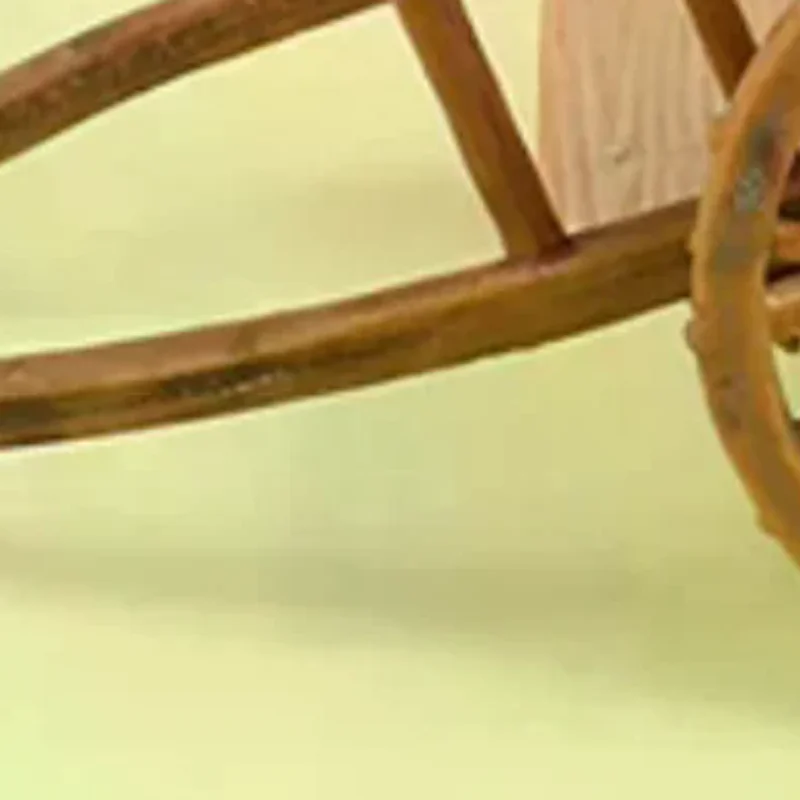 Simulazione in miniatura per casa delle bambole Carrello assemblato Modello Accessori fai da te Mobili da giardino Giocattoli