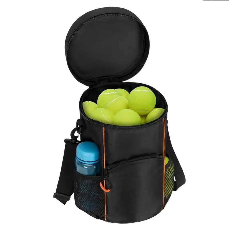 Large Capacity Sport Tennis Satchel Waterproof Balls Holder Bag Waterproof Walking Shoulder Bag With Adjustable Shoulder Strap