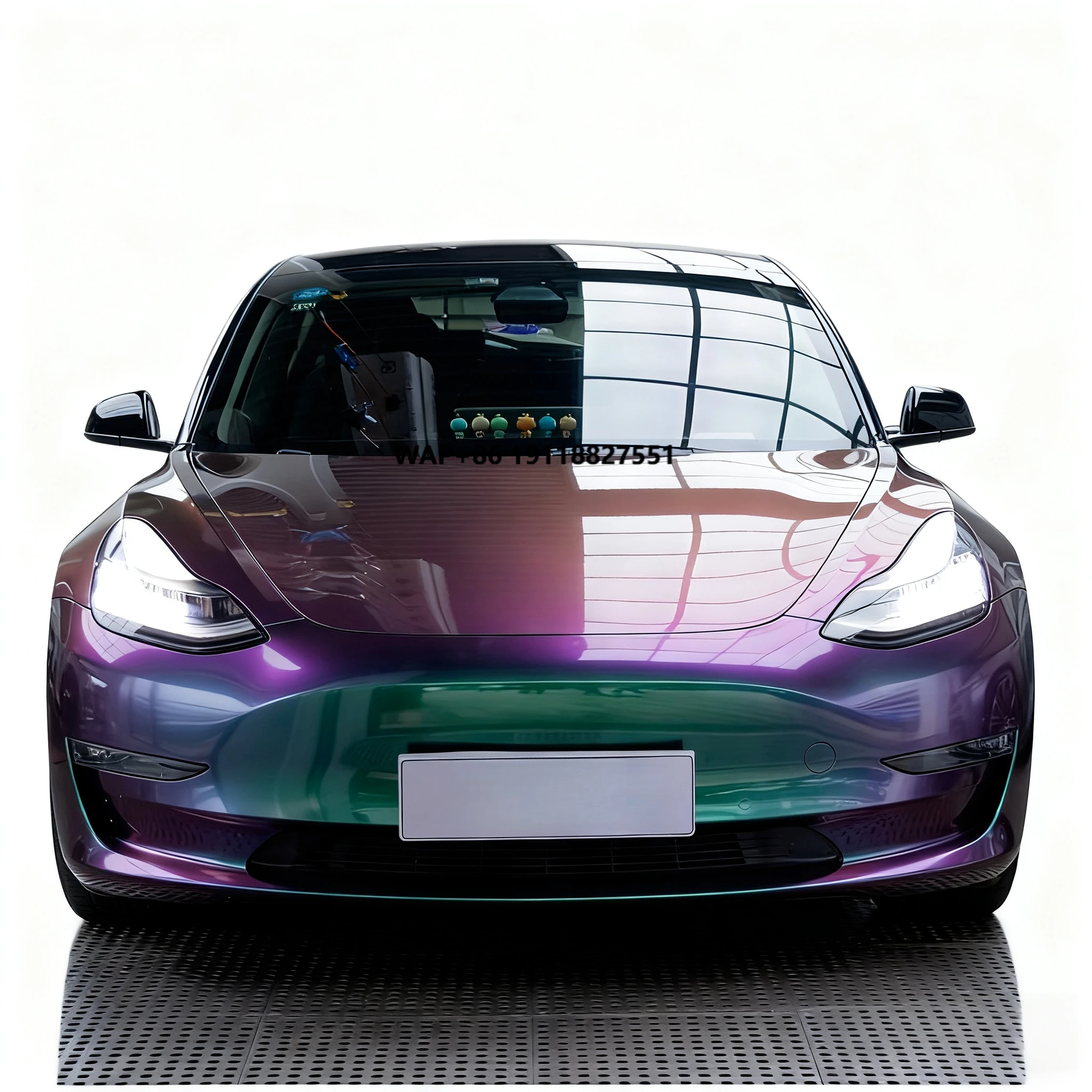 

Виниловая пленка из ПВХ с переключением цвета хамелеона для кузова автомобиля, функция изменения цвета от синего до фиолетового цвета для автомобилей, ПЭТ