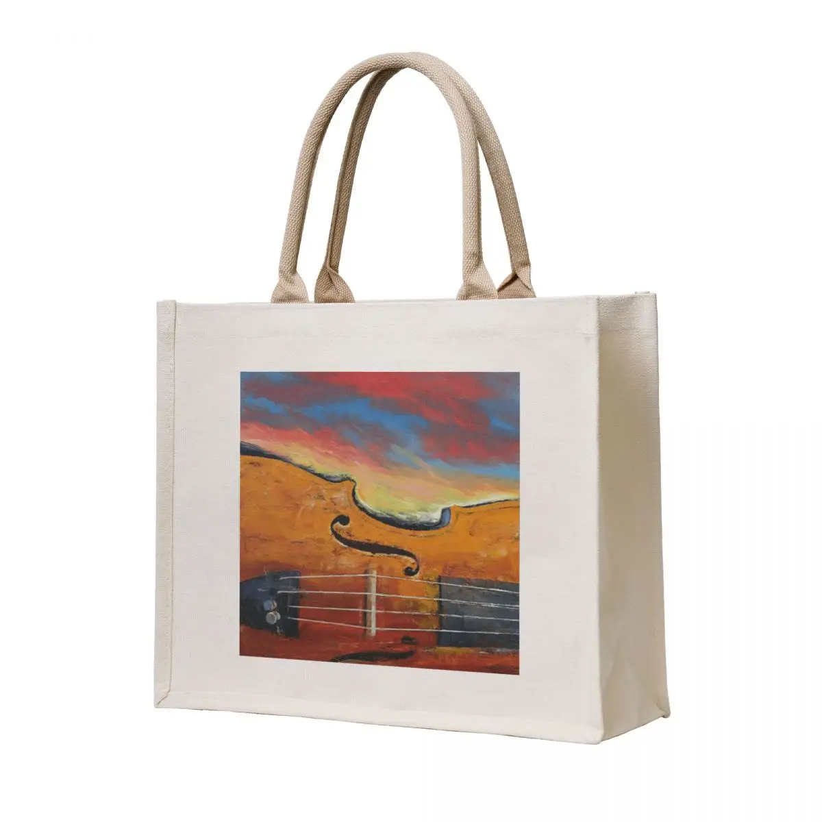 

Violin Tote Bag reusable shopping bags tote bag men canvas tote bag