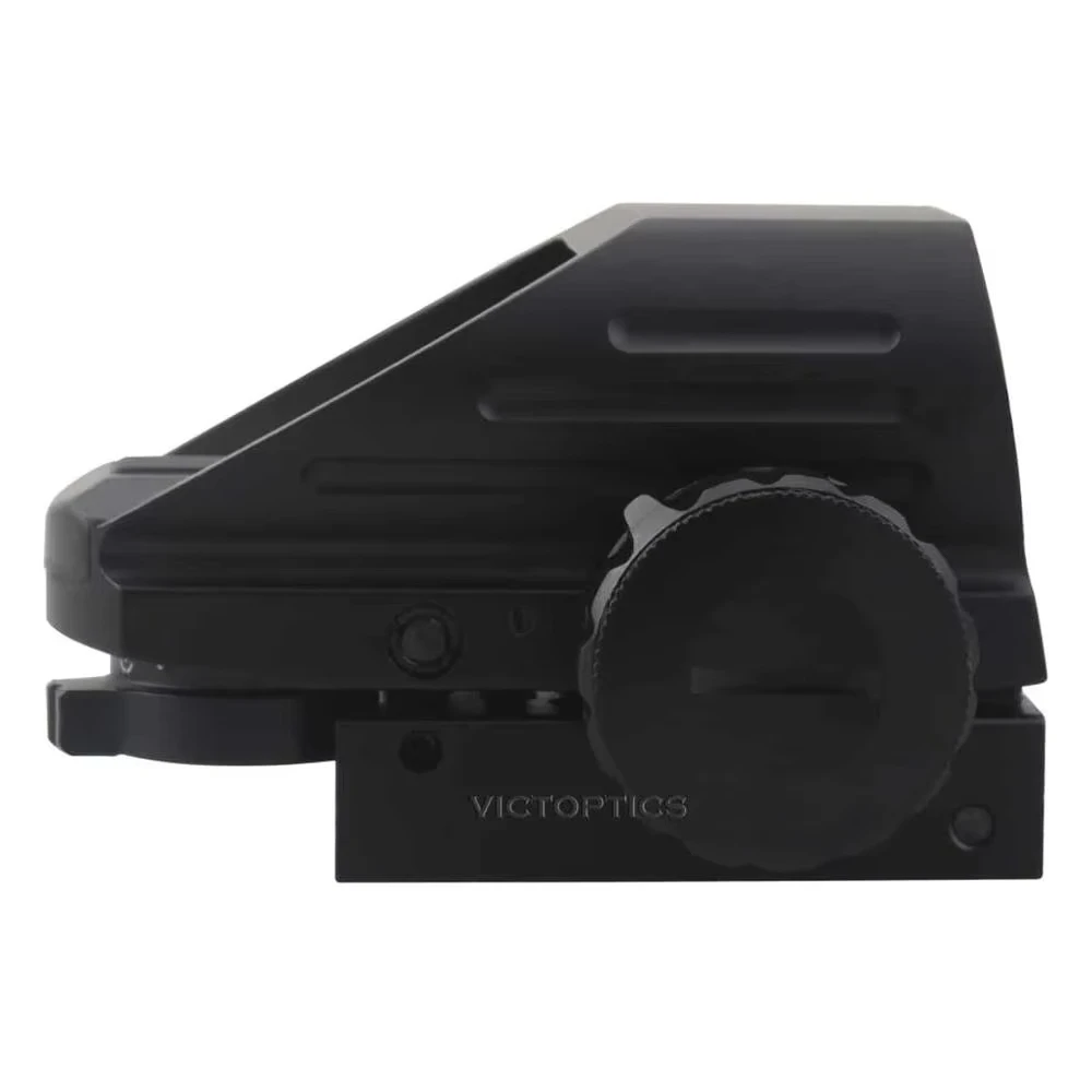 منظار VictOptics 1x22x33 بنقطة حمراء، أربعة أنواع من الشبكات، مصمم للعيارات والذخيرة الحقيقية، نمط تكتيكي