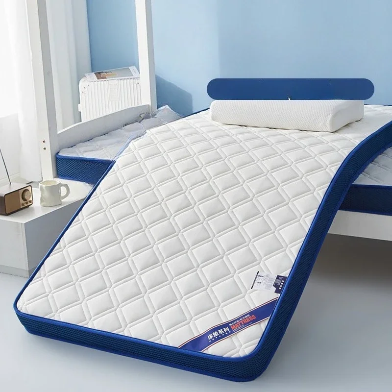 

Ортопедический одиночный студенческий общежитие, латексный матрас из пены с эффектом памяти, портативная удобная двуспальная кровать, бытовая мебель, наматрасник, топпер