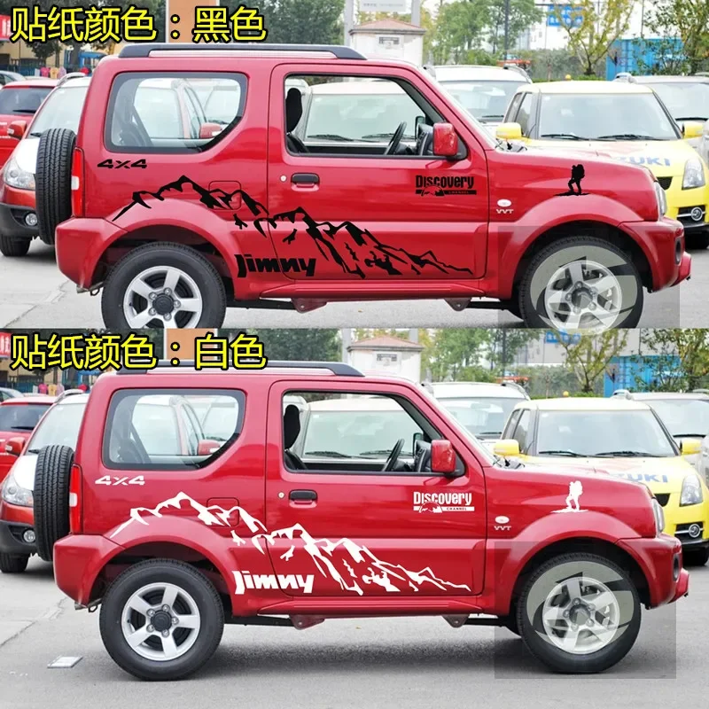 

Car Stickers FOR Suzuki Jimny Body Off-Road Decor Custom Foil Vinyl Decal Accessories