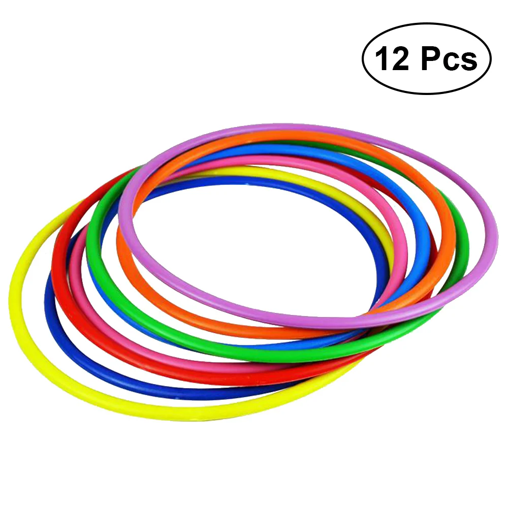 12 Pcs Children's Toy Trap Toss Rings for Swimming Pool Christmas