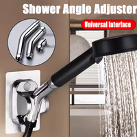 New Shower Head Angle Adjuster G1/2 Interface Elbow Adapter  Shower Arm Extensioner 135° Elbow Handheld Shower Elbow Connector
