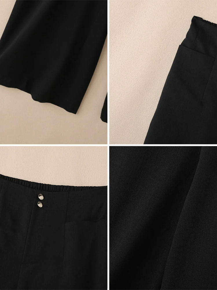 ZANZEA Fashion Women Wide Leg Pants 2026 Spring Elastic Waist Solid Color Loose Trousers Office Commuting Wear Woman Bottoms 3XL