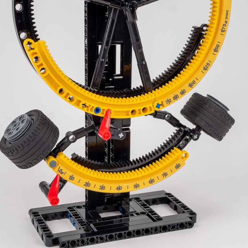 2025 NUOVO MOC-202559 288PCS Lettera bilaterale Bilancia Modello Buiding Kit Blocco Mattoni autobloccanti Compleanno Regalo di festa di Natale