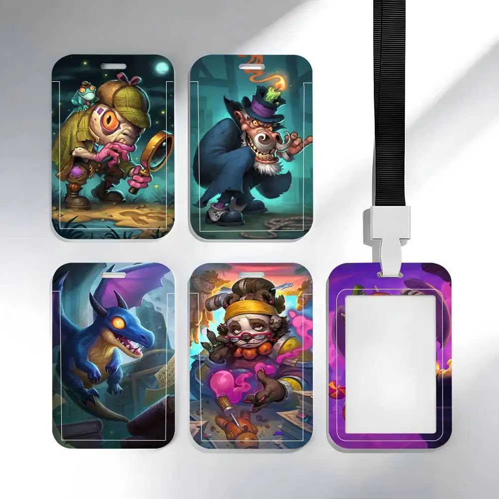 

Защитный чехол для ID-карт Hearthstone Character Heroes Of Warcraft, для школьных, проездных и обеденных карт, с функцией легкого вставления.