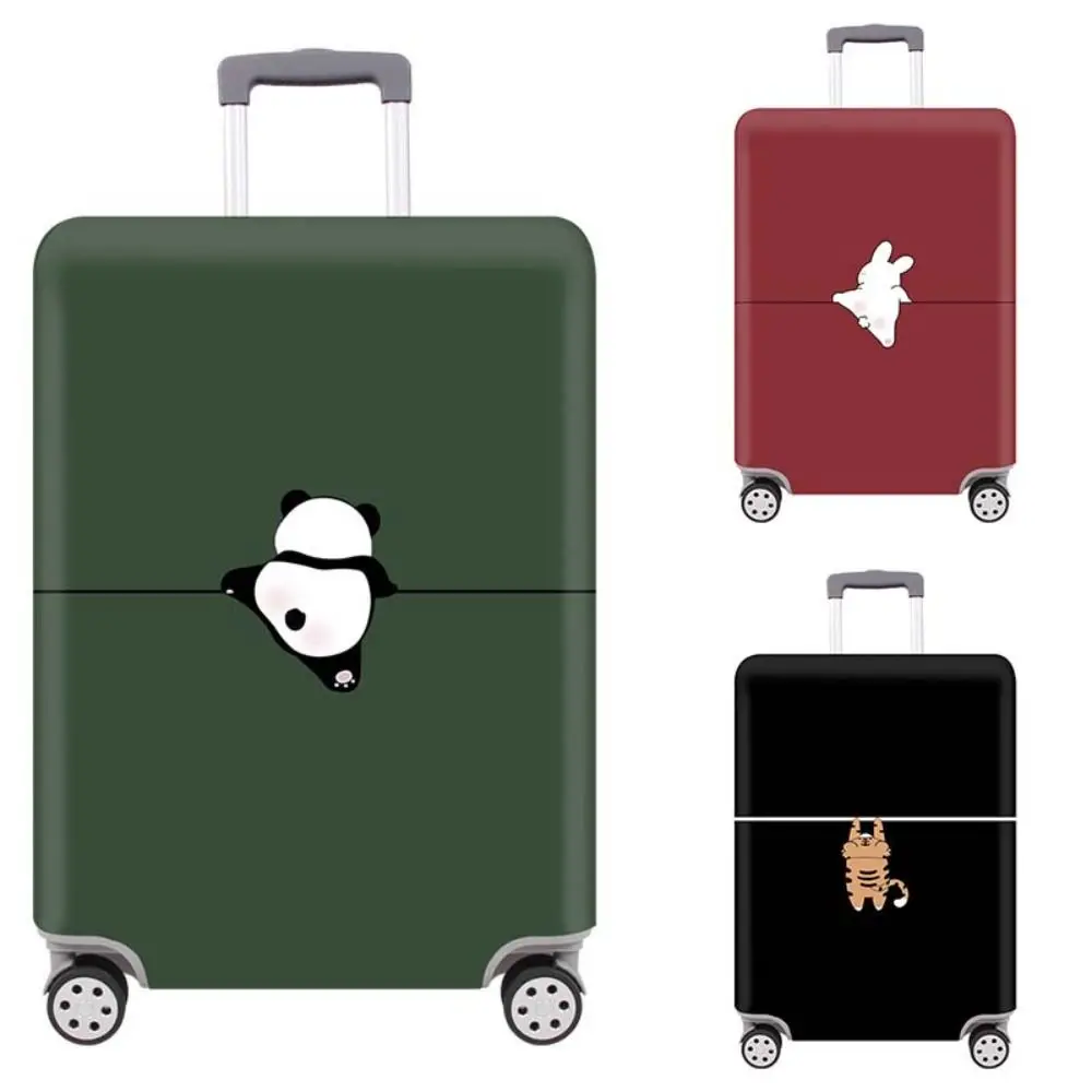 

Anti Scratch Luggage Protector Dust Proof Cute Animal Luggage Cover Elastic Durable Suitcase Covers Travel Accessories