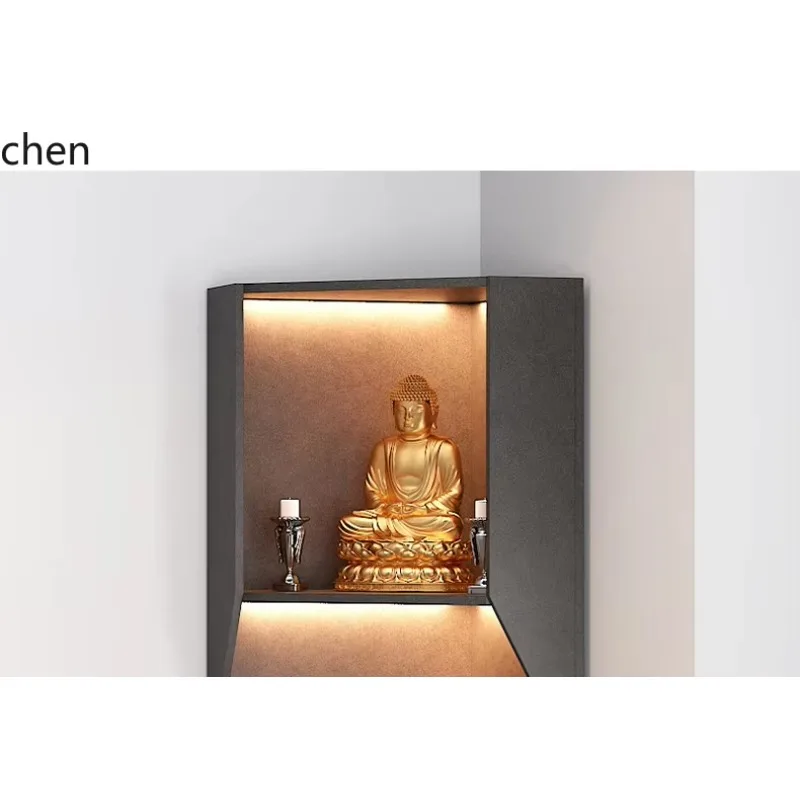 v1 Altar Table for Home Use Small Buddha Shrine Cabinet Worship Table Buddha Altar
