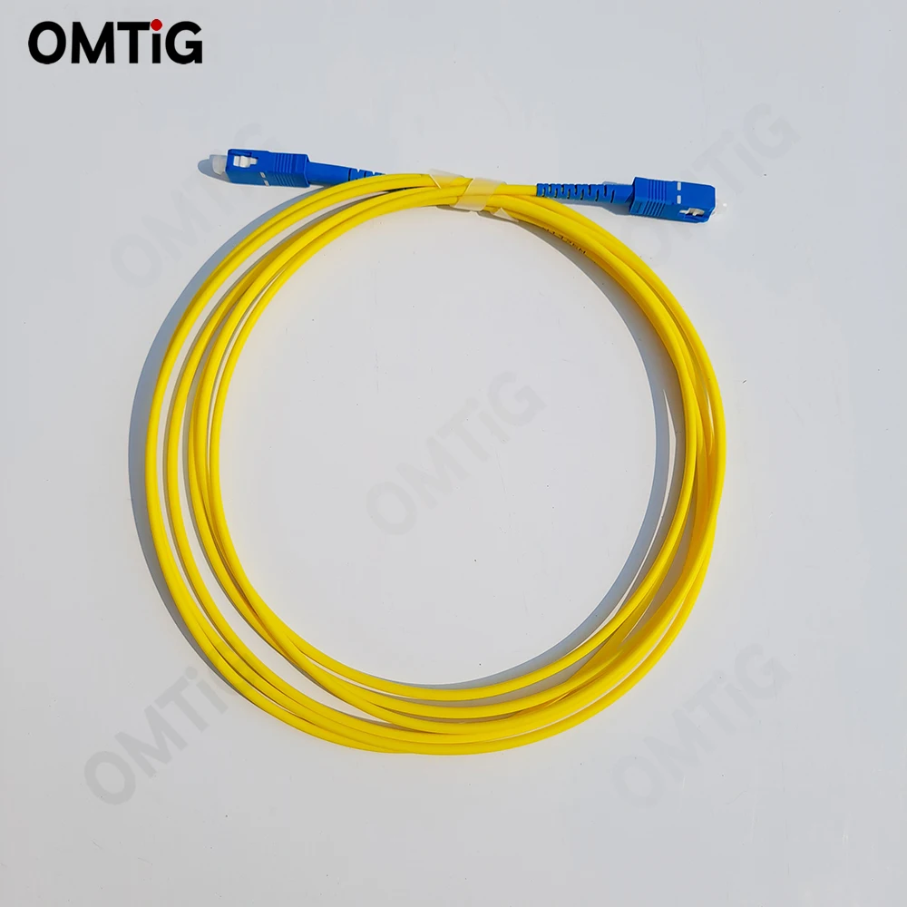 

Patch Cord 20 Meters SC/UPC -SC/UPC SM Simplex Fiber Optic Patch Cord Optical Fiber Jumper Cable 2.0mm 3.0mm G652D