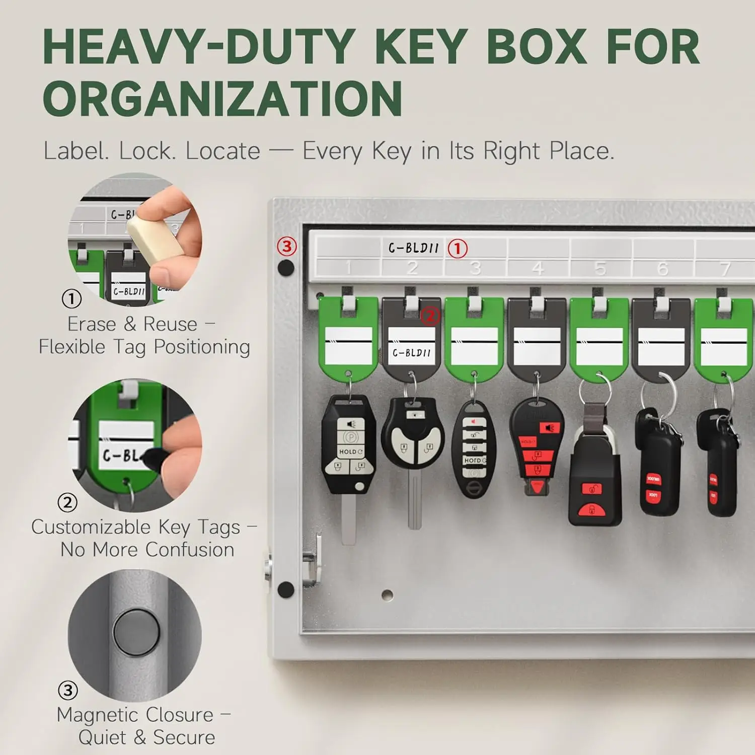 Thumbnail 4 - #33 Best Wall Mounted Key Safe Boxes to Buy In 2026