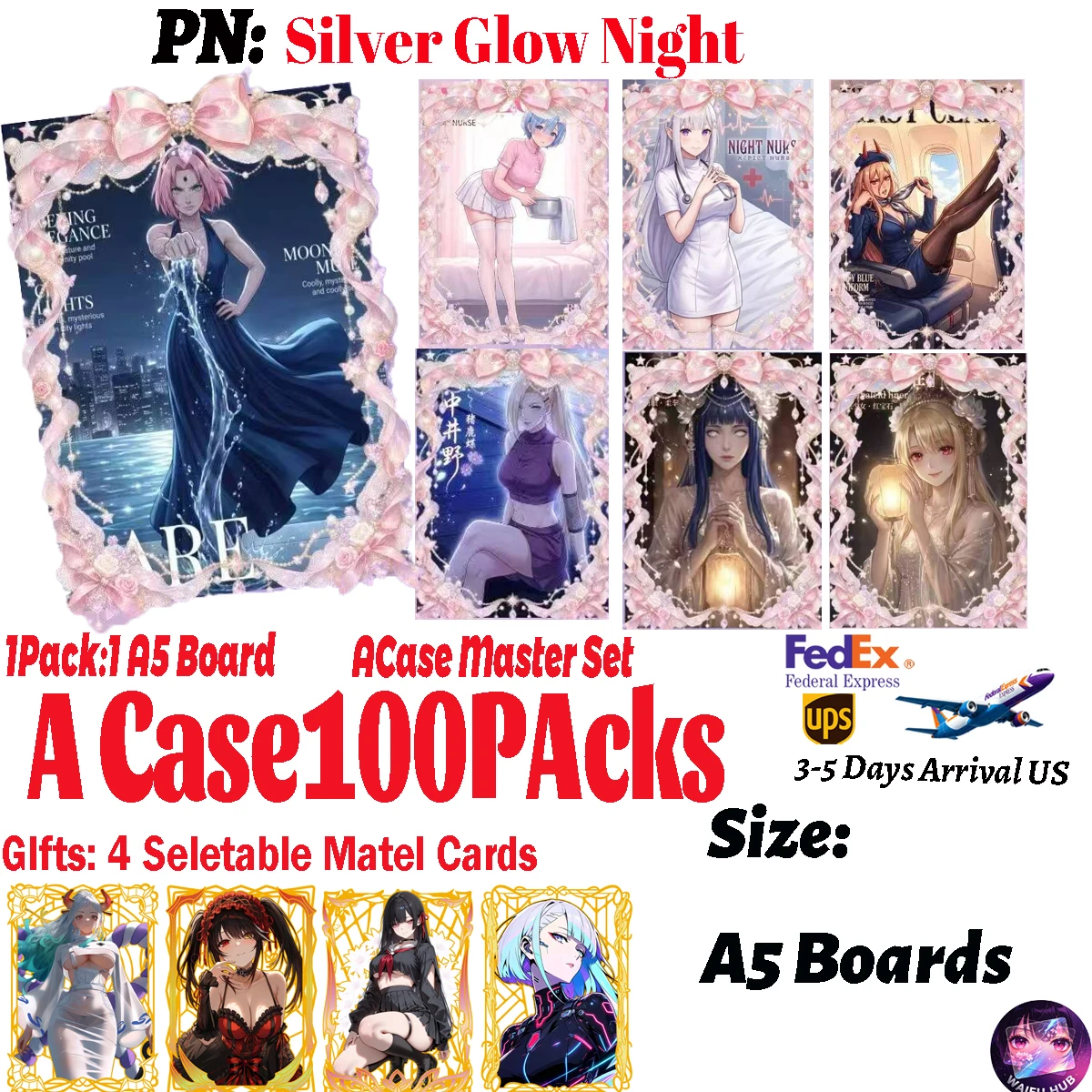 Goddess Waifu 02 A5 Collectible Art Boards Yae Miko Boa 02  Premium Rare Waifu Girls CCG TCG Trendy Birthday Holiday Hobby Gifts