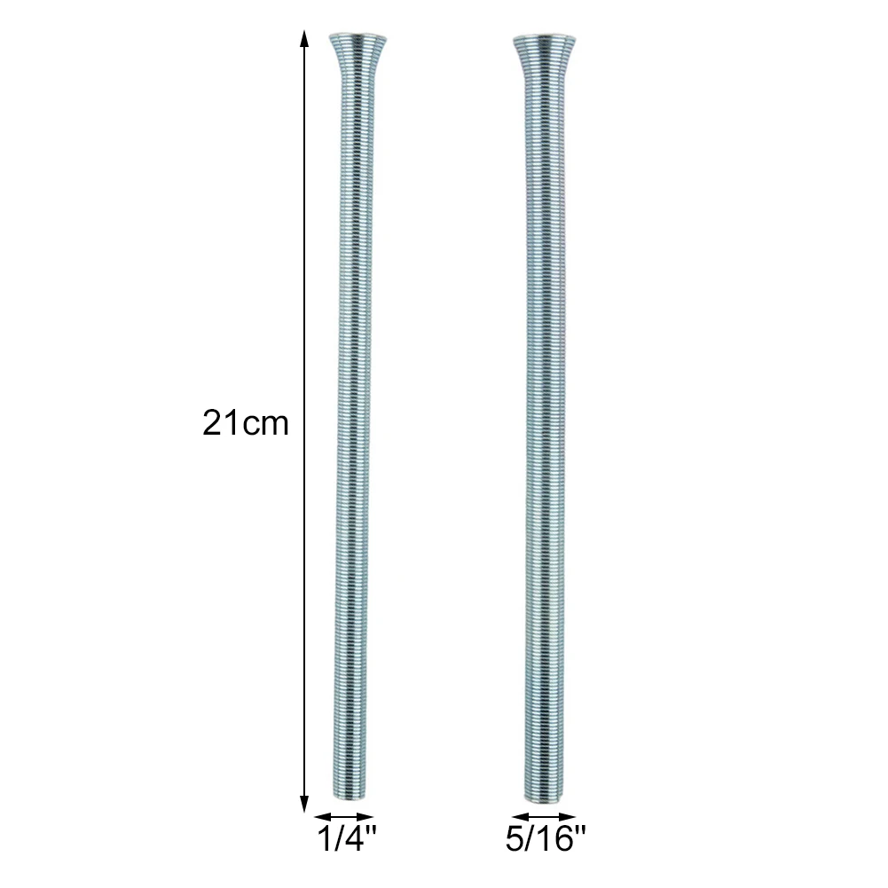 2 stücke manuelle Feder Stahlrohr biege maschine Aluminium rohr Biege werkzeug Ver chrom ung Rohr bieger 5/16 1/4