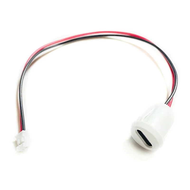 USB نوع C عالية الحالية شحن المقبس لوحة ، موصل الإناث للماء ، 2Pin