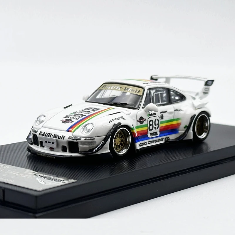 

In Stock 1:64 SW RWB 993 White Diecast Diorama Car Model Collection Street Warrior