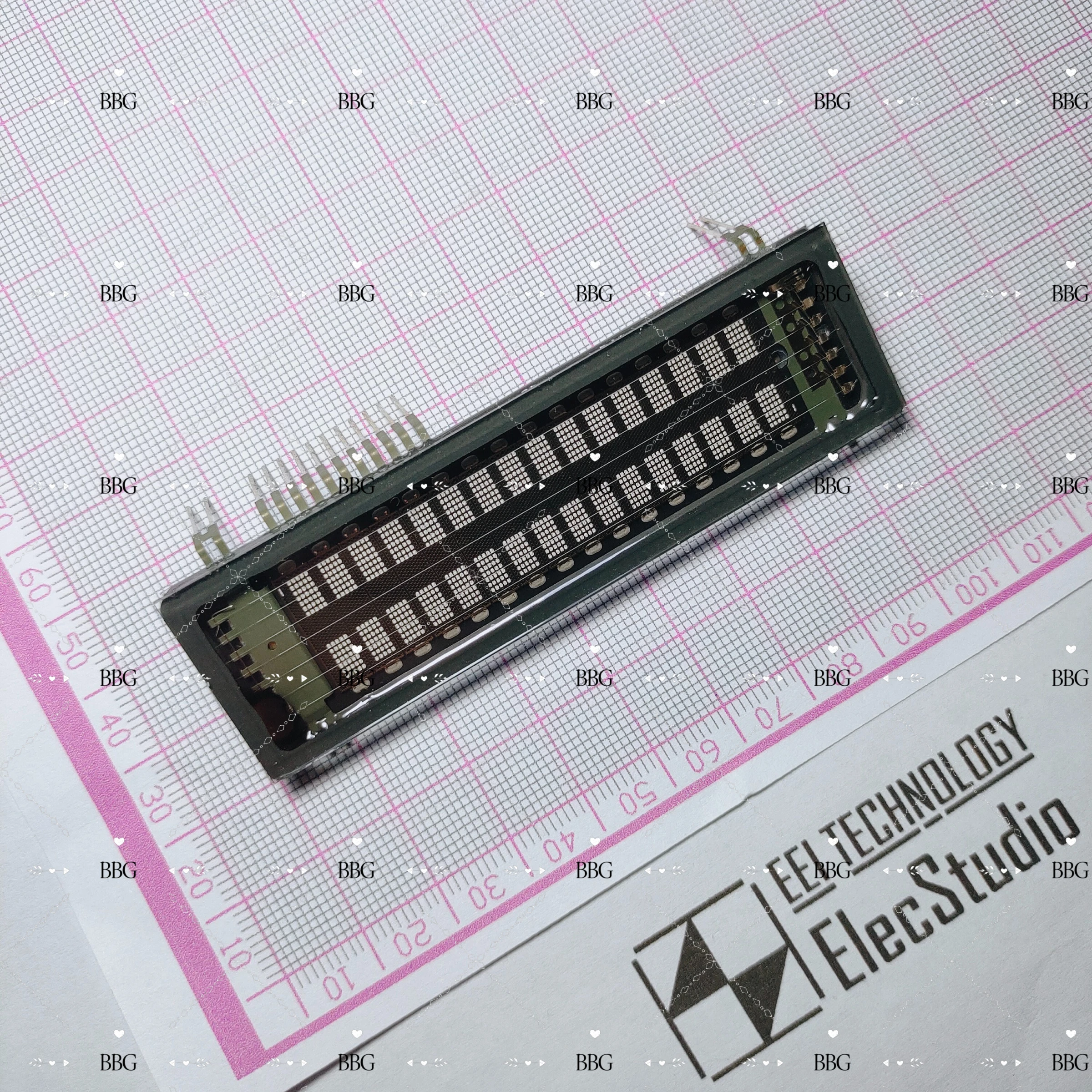 VFD Display Screen CIG25-1605N VFD1602 Built-in Driver Font Library Replaces LCD1602