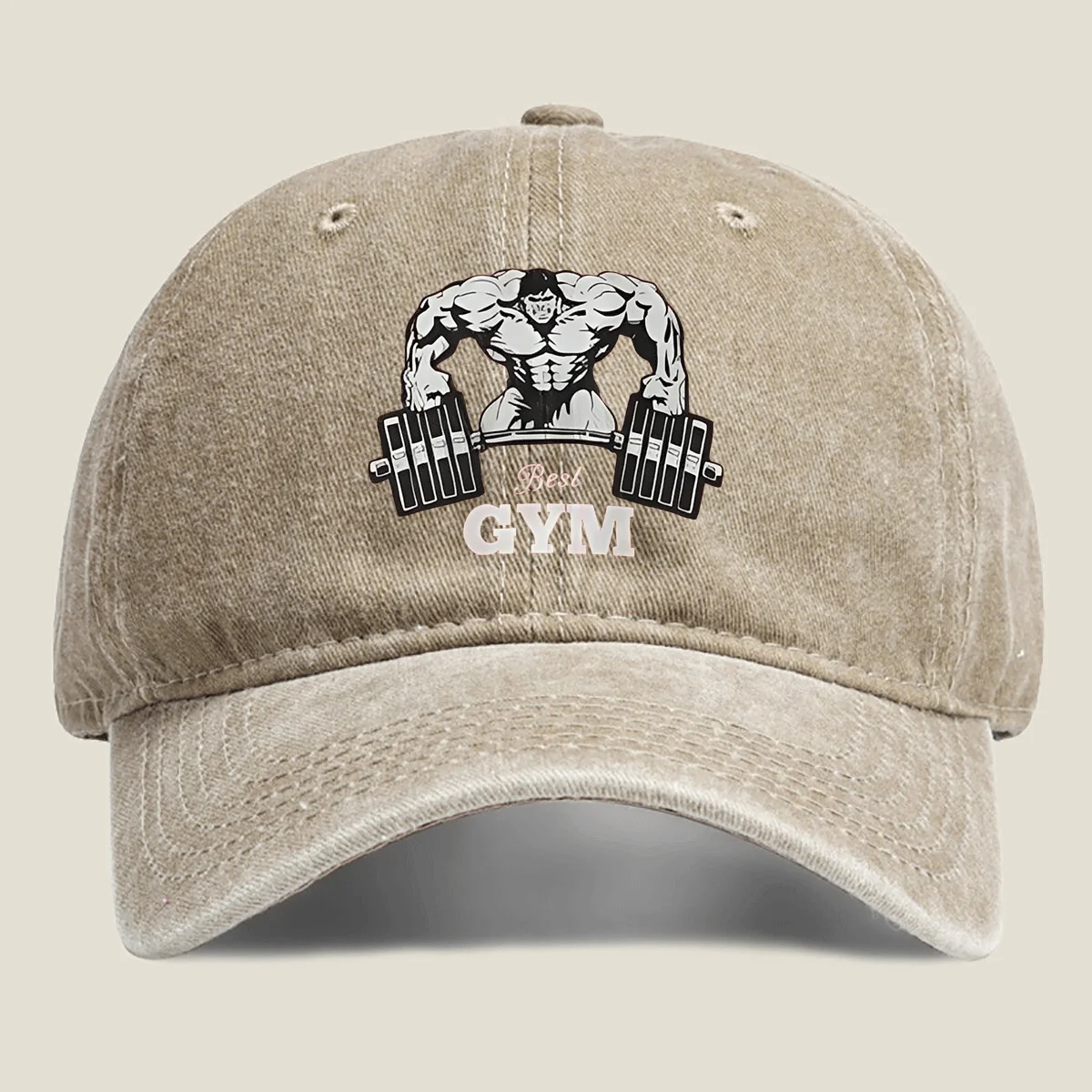 1 or 2pcs Pack Washed Baseball Cap Suitable for Gym, Outdoor & Casual Wear - Print, Washed, Comfortable Hat for,, Everyday Use (