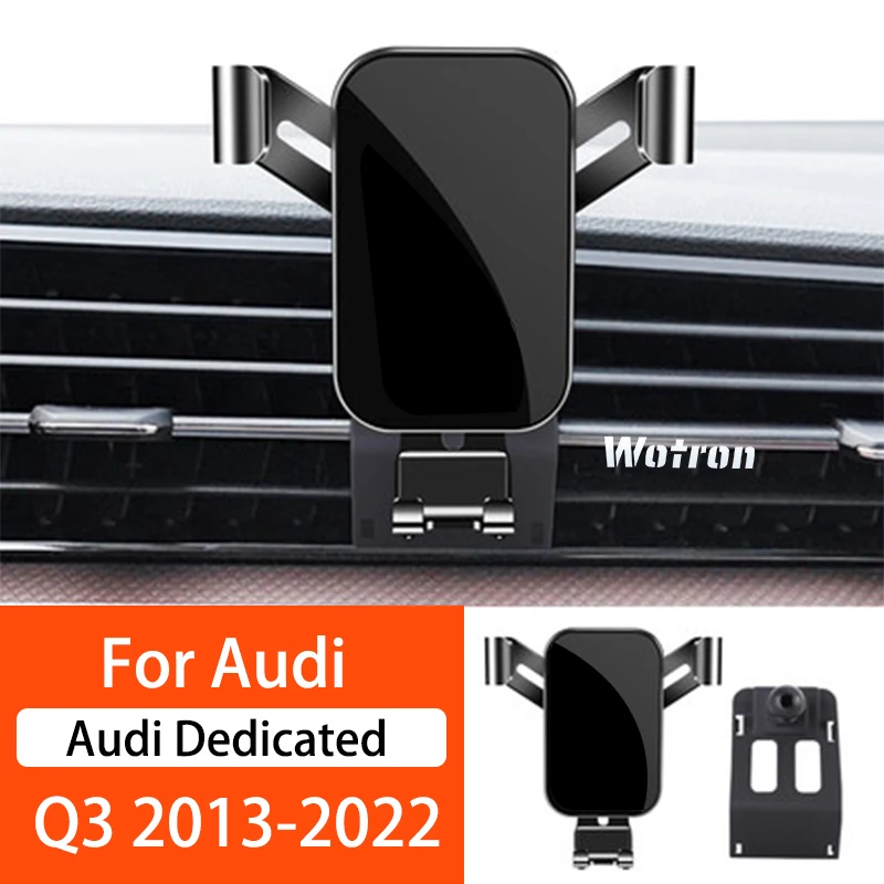 

Car Phone Holder For Audi Q3 2013 -2022 360 Degree Rotating GPS Special Mount Support Navigation Bracket Accessories