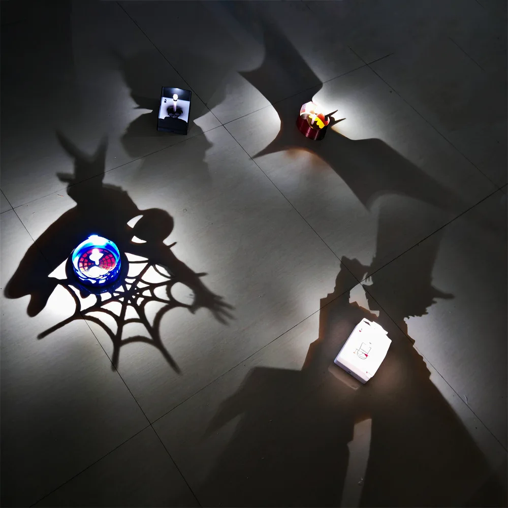 Anime Luffy Son Goku  Zoro Shadow Light Projector Lamp Creative Atmosphere Night Light Surprise Gift For Friends Besties Gifts view 2