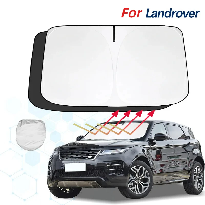 

For Land Rover Evoque L551 L538 Windshield Sun Shade Sunshade Sun Visor Protector Foldable Blocks UV Rays Keep Car Cooler