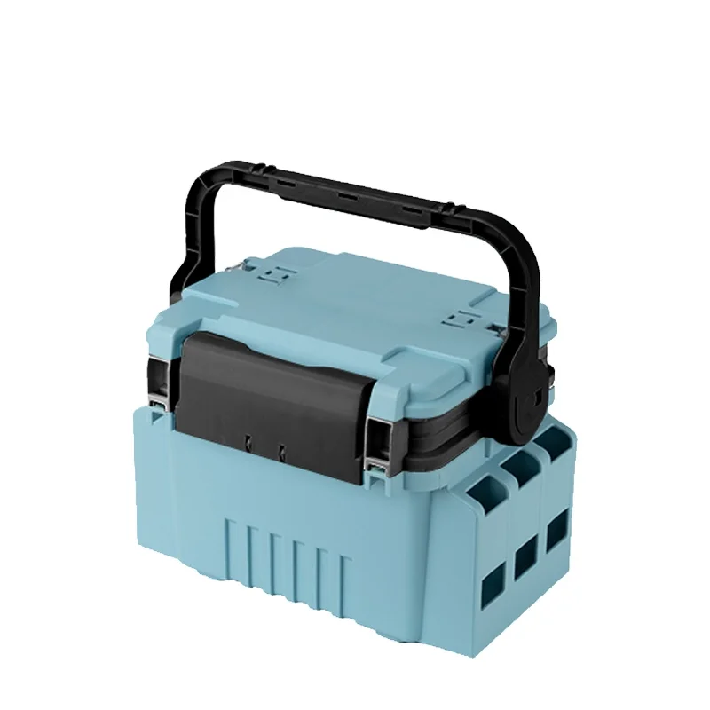 

Портативный многофункциональный рыболовный ящик для снастей, коробка для хранения рыболовных принадлежностей, ящик для приманок с аксессуарами