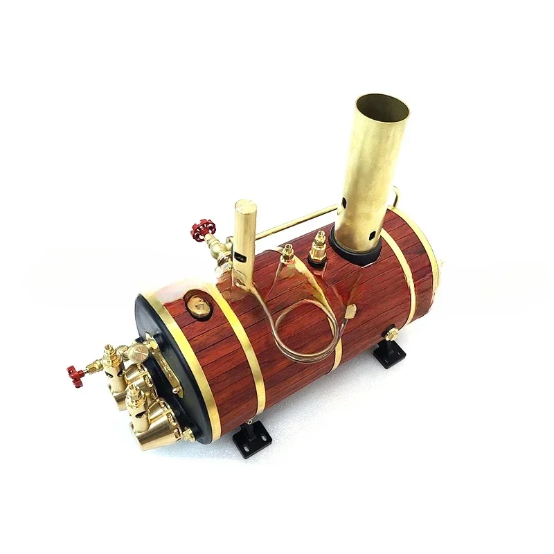 High-efficiency steam engine boiler, retro model marine boiler model, diameter: 105mm, full water capacity: 850ml