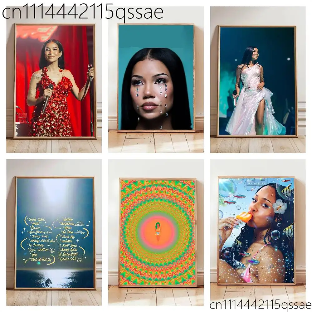 For Jhene Aiko Westside Whims Rolled Poster Cartoon Wall Art for Nursery Kid Room Playroom Cute Princes Painting Home Room Decor