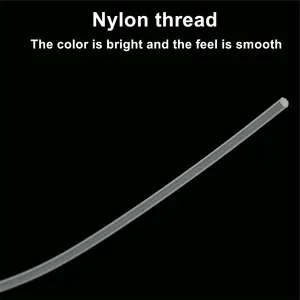 6PCS Classical Guitar Strings Set Plating Super Light Classic Guitar Clear Nylon Silver Strings Copper Boned to Silver 10 Main Sales Nylon guitar rope - №9