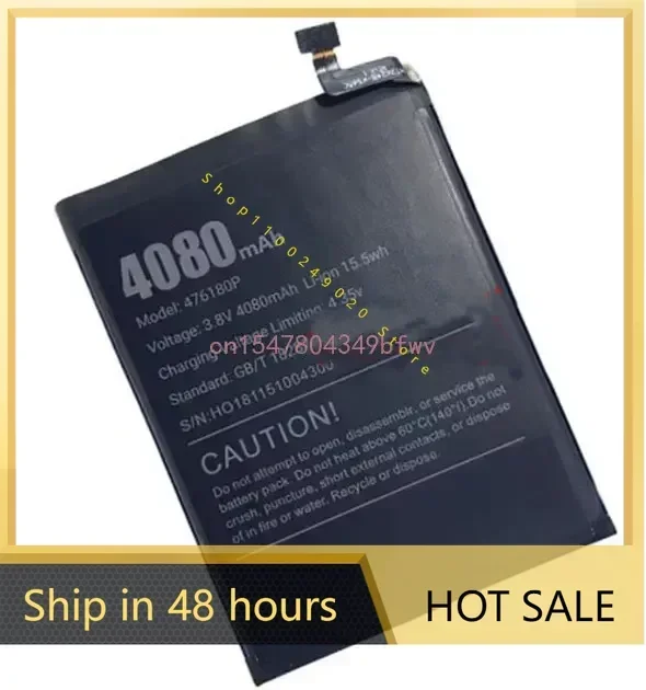 100% New  4080mAh Battery 476180P For Vernee T3 Pro Phone Latest Production High Quality Battery+Tracking number