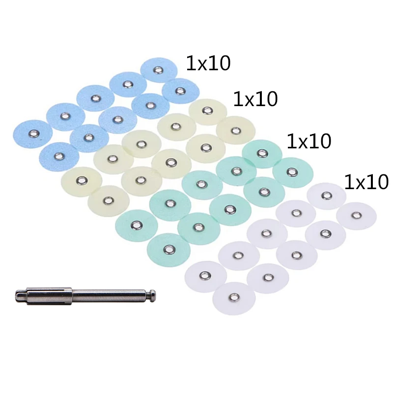 Dental Polishing Discs Gross Reduction Contouring   Finishing And Polishing Discs Composite Porcelain Mandrel Set TeethWhitening