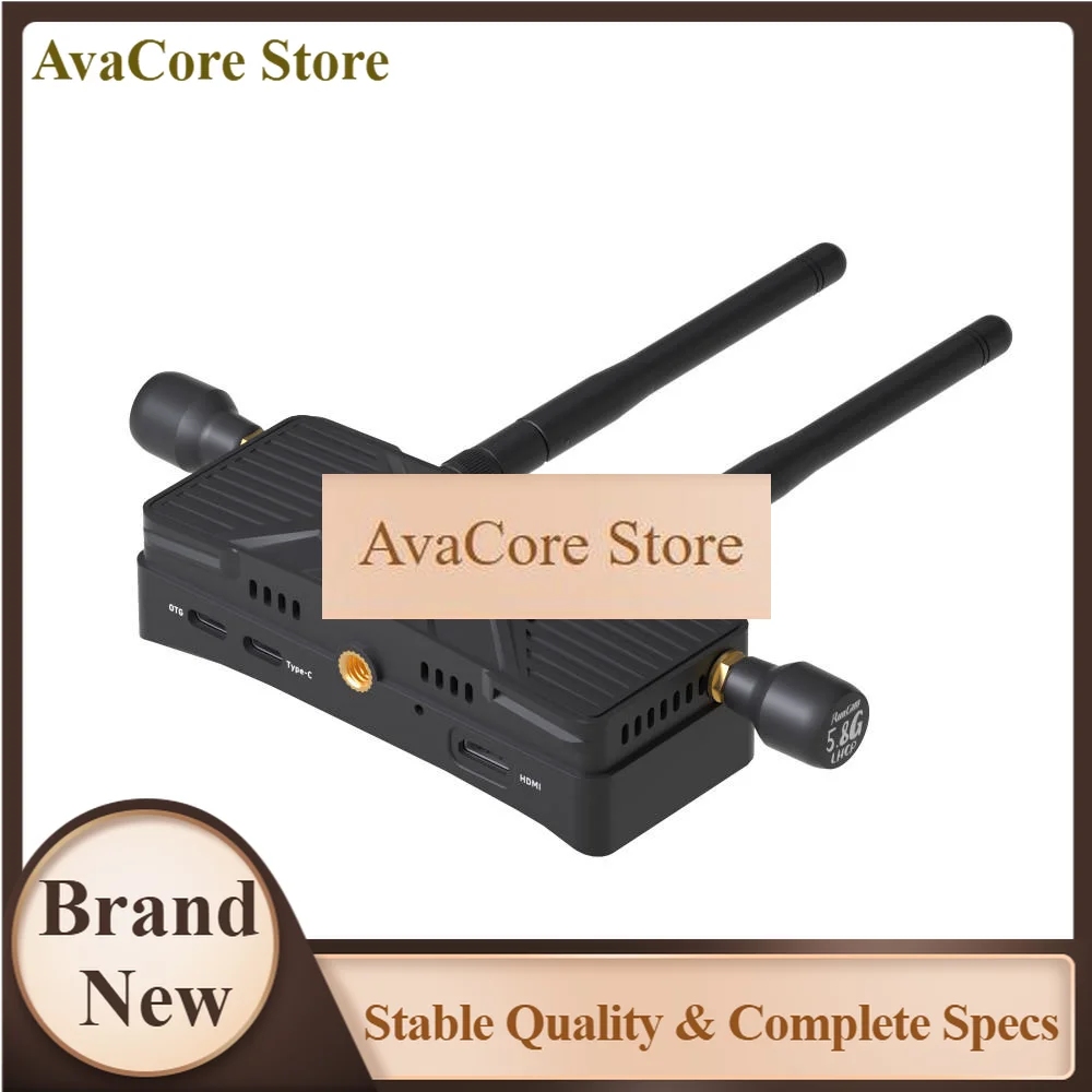 AvaCoreRunCam WiFiLink-RX Digital HD Support OpenIPC/Ruby System VTX Built-in WiFi EMMC HDMl Output For Fixed Wing Drone Parts