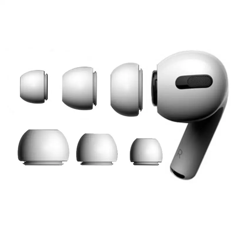 Силиконовый чехол для наушников airpods Pro, 3 пары