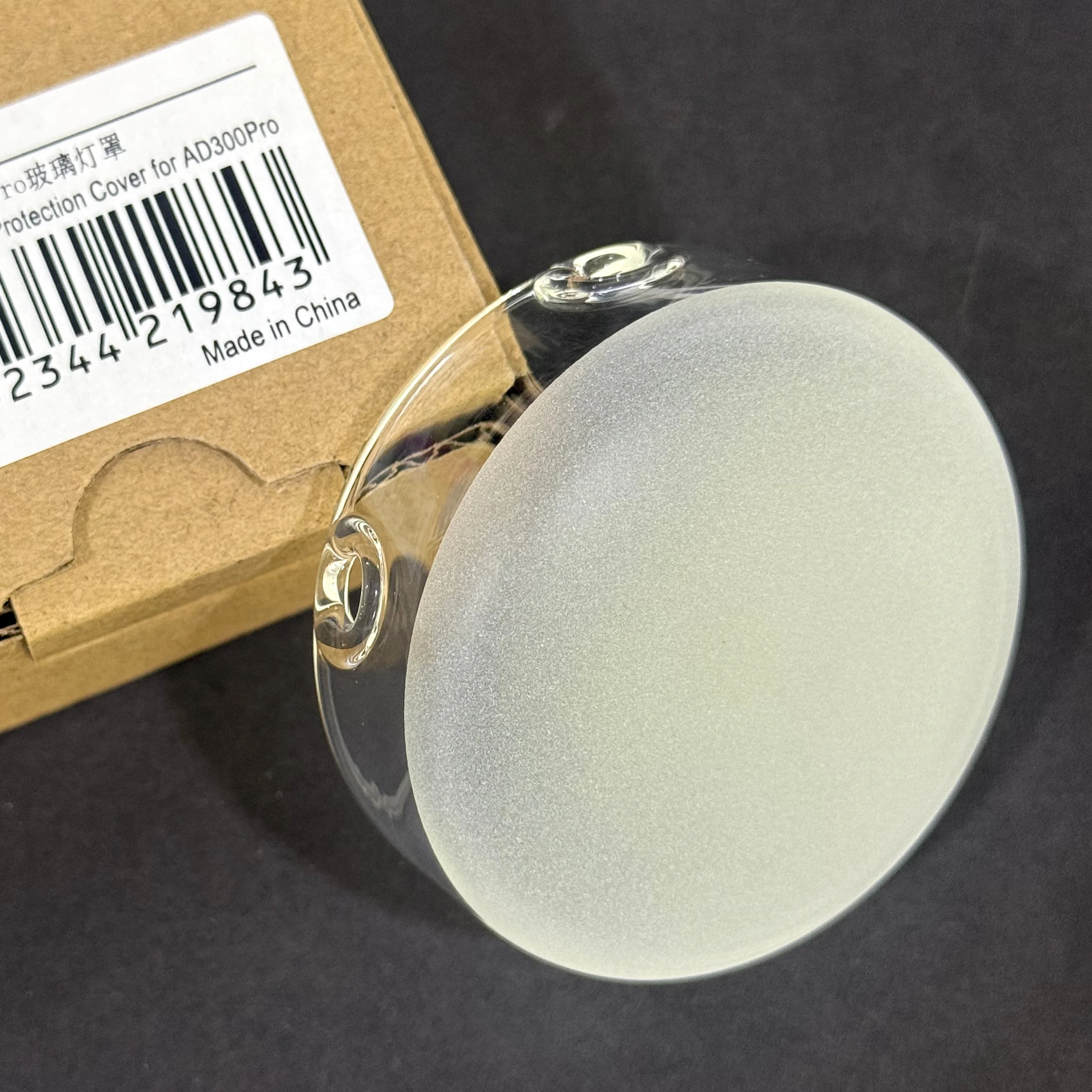 NEW For Godox AD300PRO AD300 Pro Flash Glass Dome Bulb Protective Cover Flash Light Replacement Part