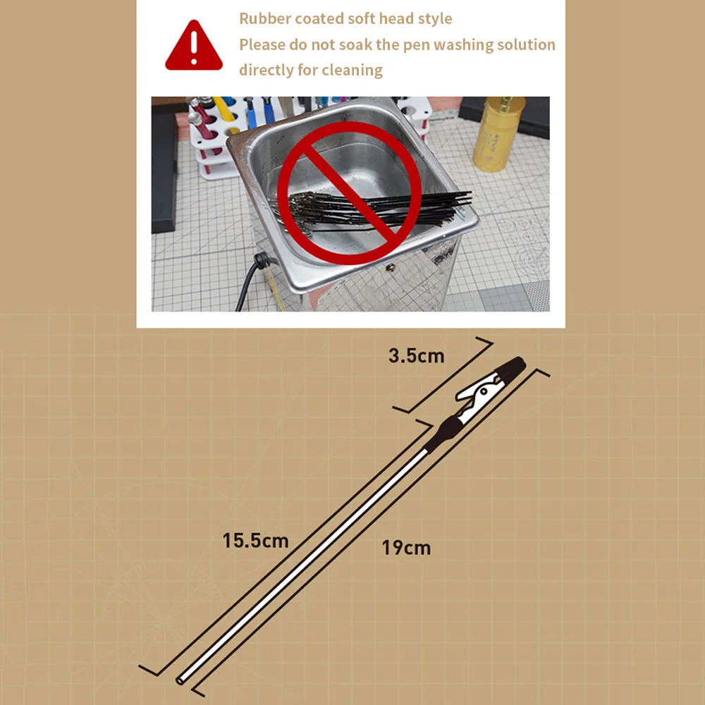 Model Hobby Parts Holder Airbrush Paint Spraying Booth Clip Stand Base Model Painting Clip Base Holder Modelers Color Paint Tool view 6