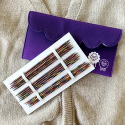 New Knitpro Symfonie Wood 15 cm/20cm Double Pointed Needle Set