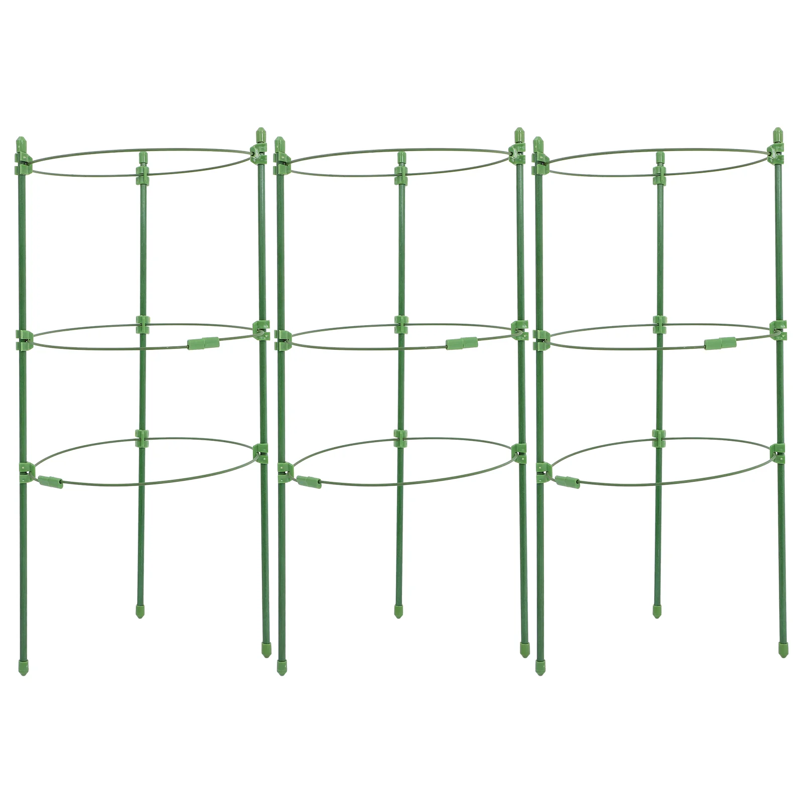 

Climbing Vine Trellis Garden Cages for Vegetables Adjustable Tomato Plant Support Foldable