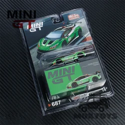 MINI GT  Mijo 1:64 Lambo Huracán GT3 EVO2 Presentation LHD Model Car