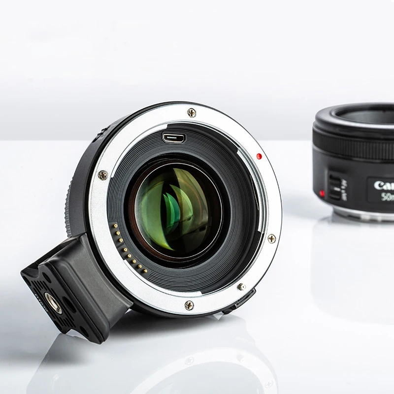 キヤノンEFレンズ用ソニーEマウントカメラA9 A7II A7RII A6400 Viltrox EF-E IIレンズアダプター オートフォーカス減速スピードブースター 0.71倍