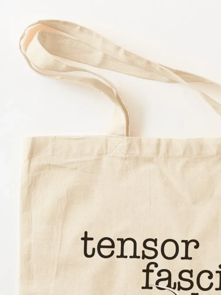 Tensor Fasciae Latte Tote Bag, сумка-шоппер, женские холщовые сумки-тоут, мужские многоразовые сумки, сумки-шопперы, сумка