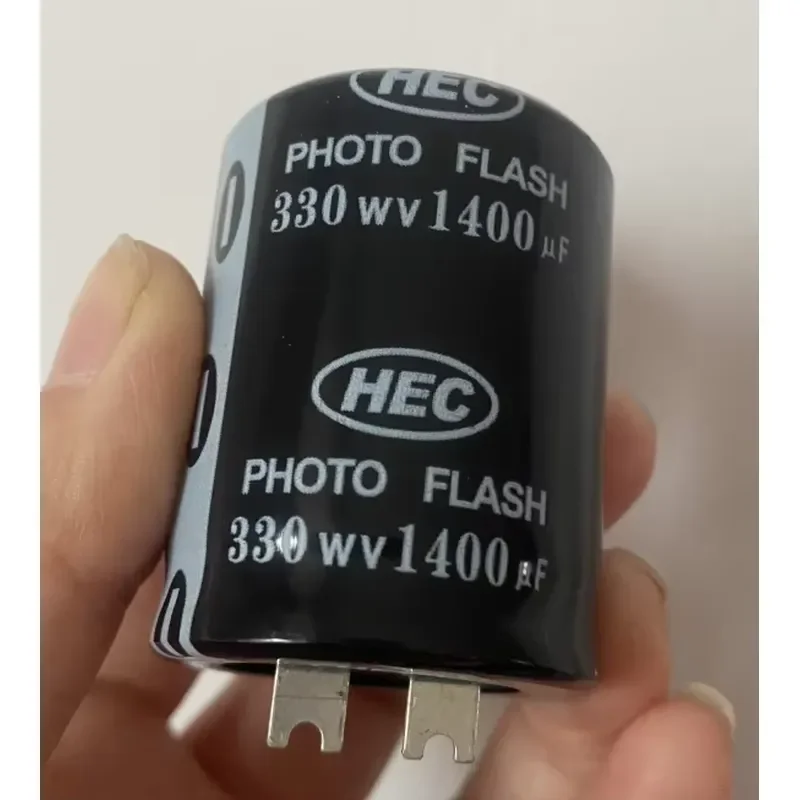 330V 1400UF Photo Flash Capacitor 35*45mm
