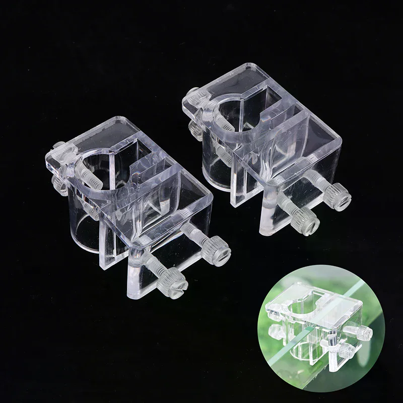 Holder Aquarium Water Inlet Outlet Pipe Fixing Clip Fixture Clamp for Fish Tank Feeding Hose Clamps Water Hose
