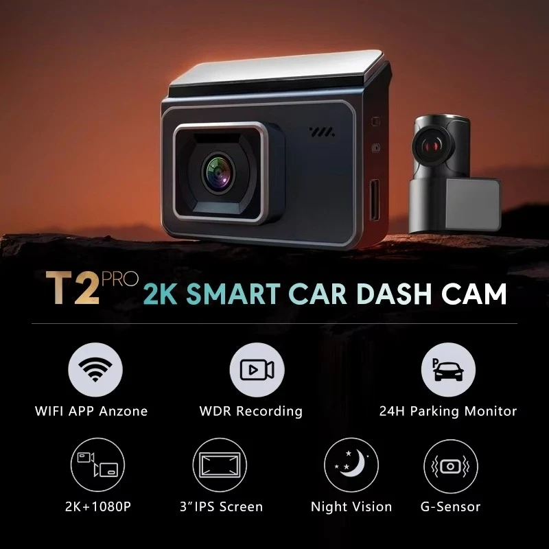 كاميرات Veo Cam كاميرا فيديو 3 بوصة 4K عالية الوضوح للرؤية الليلية داش كام كاميرا سيارة مخفية Png Koap فيديو