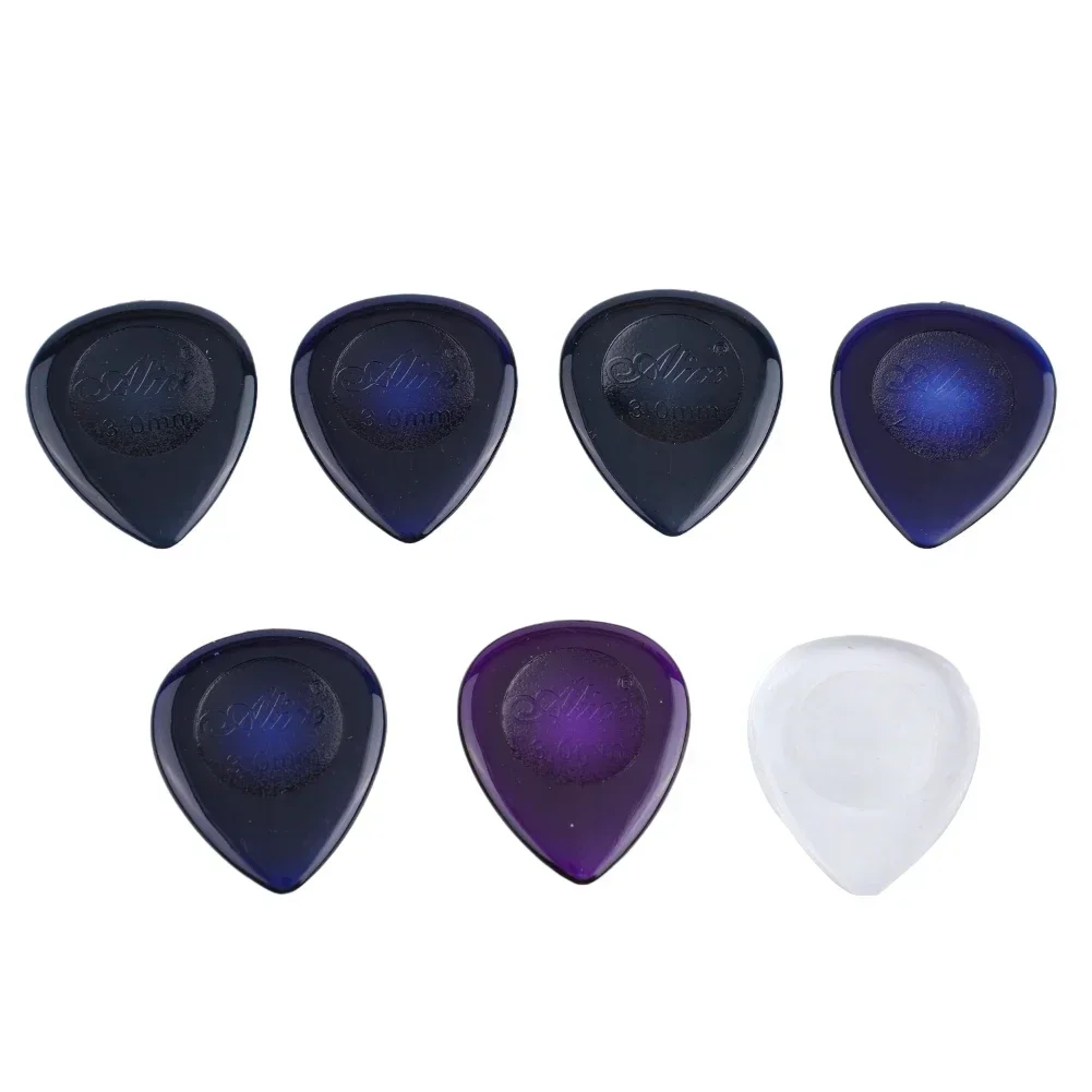 6Pcs Alice Guitar Picks Acoustic Electric Bass Guitars Plectrum Mediator 1/2/3mm Fast Picking Electric Guitar Accessories