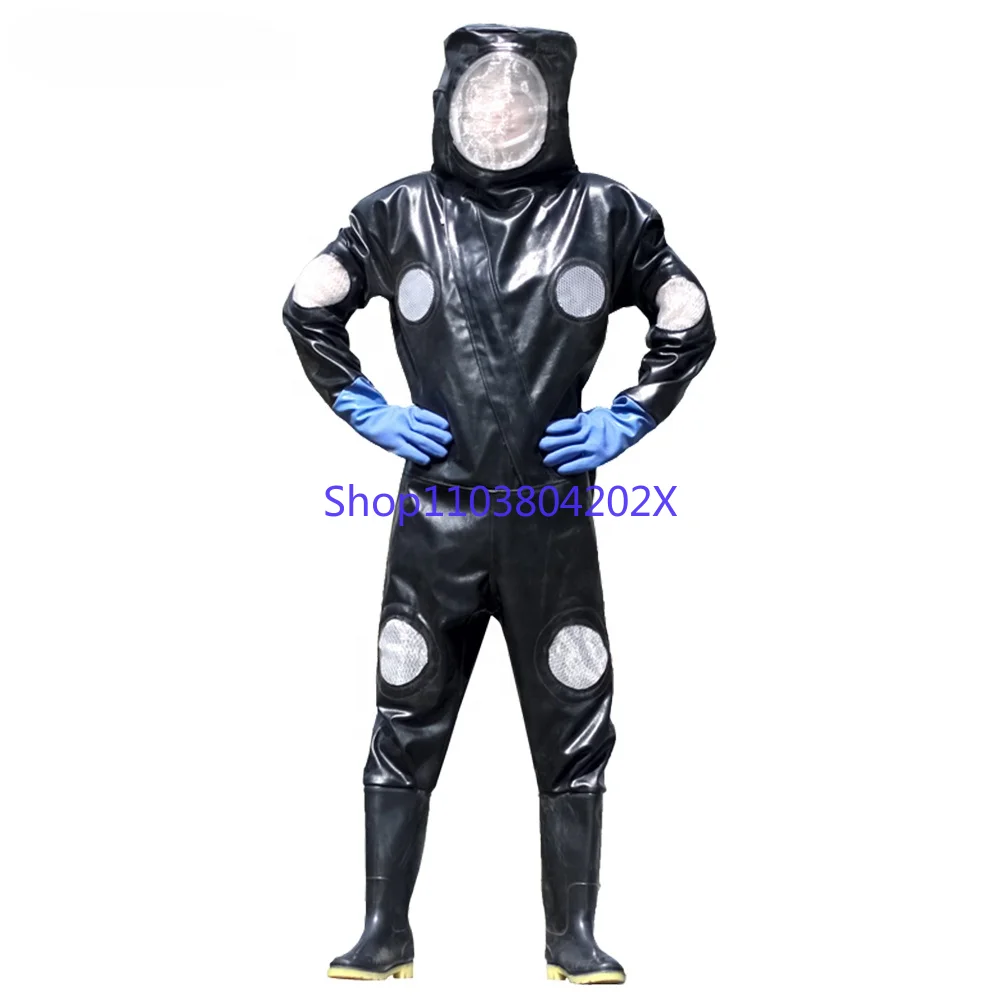 

Heavy Duty 15 Air Hole PU Leather Wasp Protective Bee Suit Hornet Clothing Apiculture Beekeeping Equipment Tools