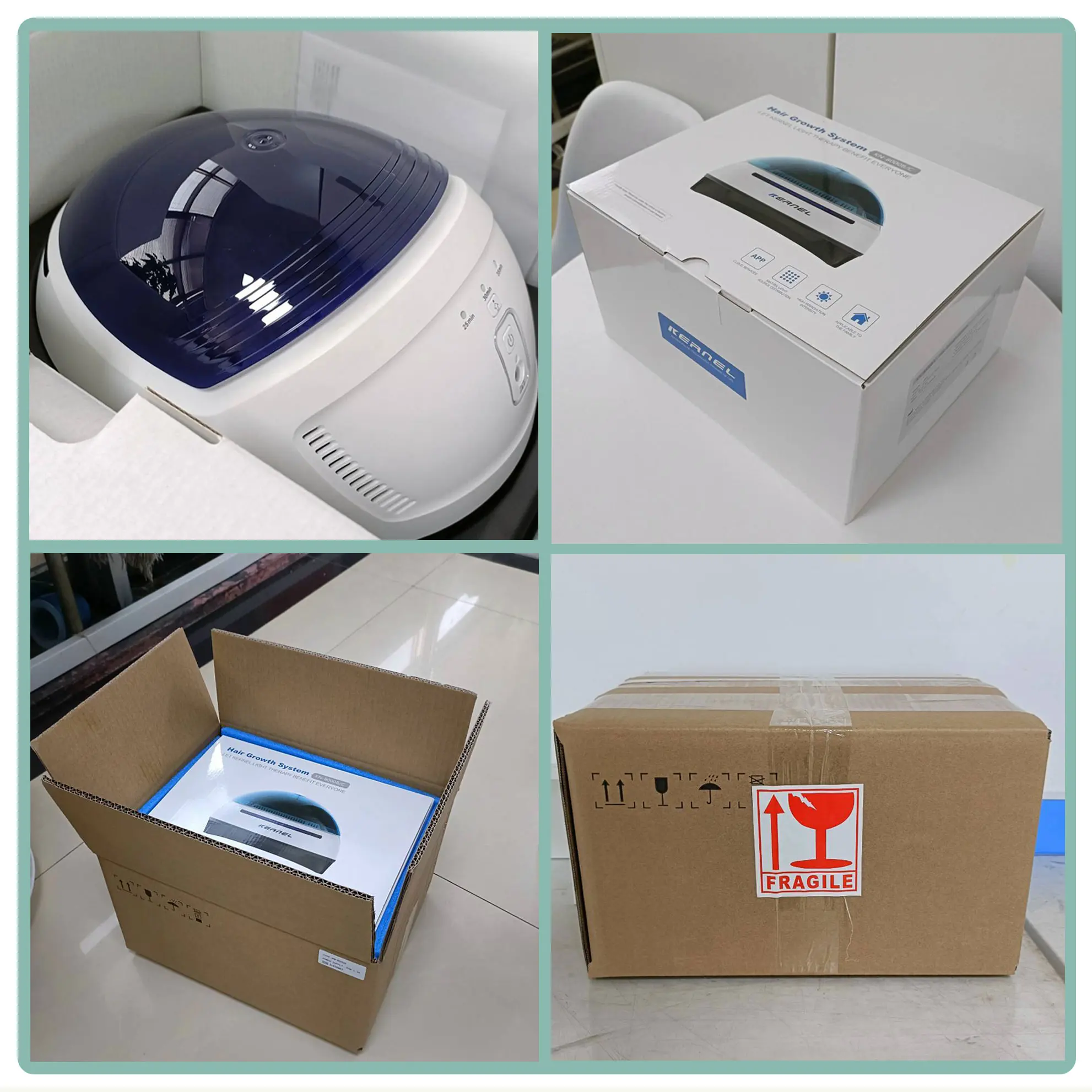 

USA 510K CE Approved KN8000B Cap 650nm 204 Diode Low Level Therapy Device for Hair Loss Prevention
