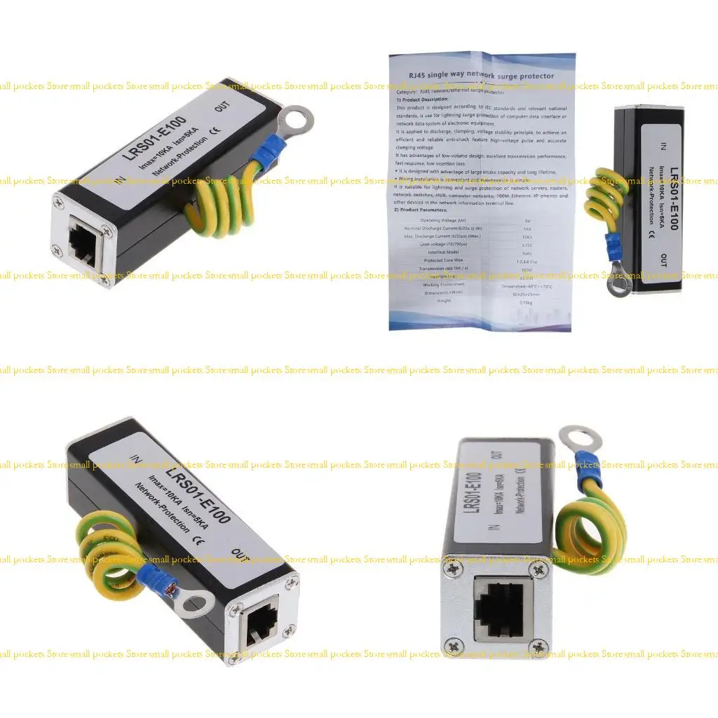 Parasurtenseur R1WD RJ45 pour du parafoudre pour Ethernet 10/100M