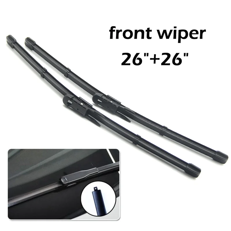 APPDEE Wiper Front & Rear Wiper Blades Set For Audi Q7 4L 2006-2015 Windshield Windscreen Window 26