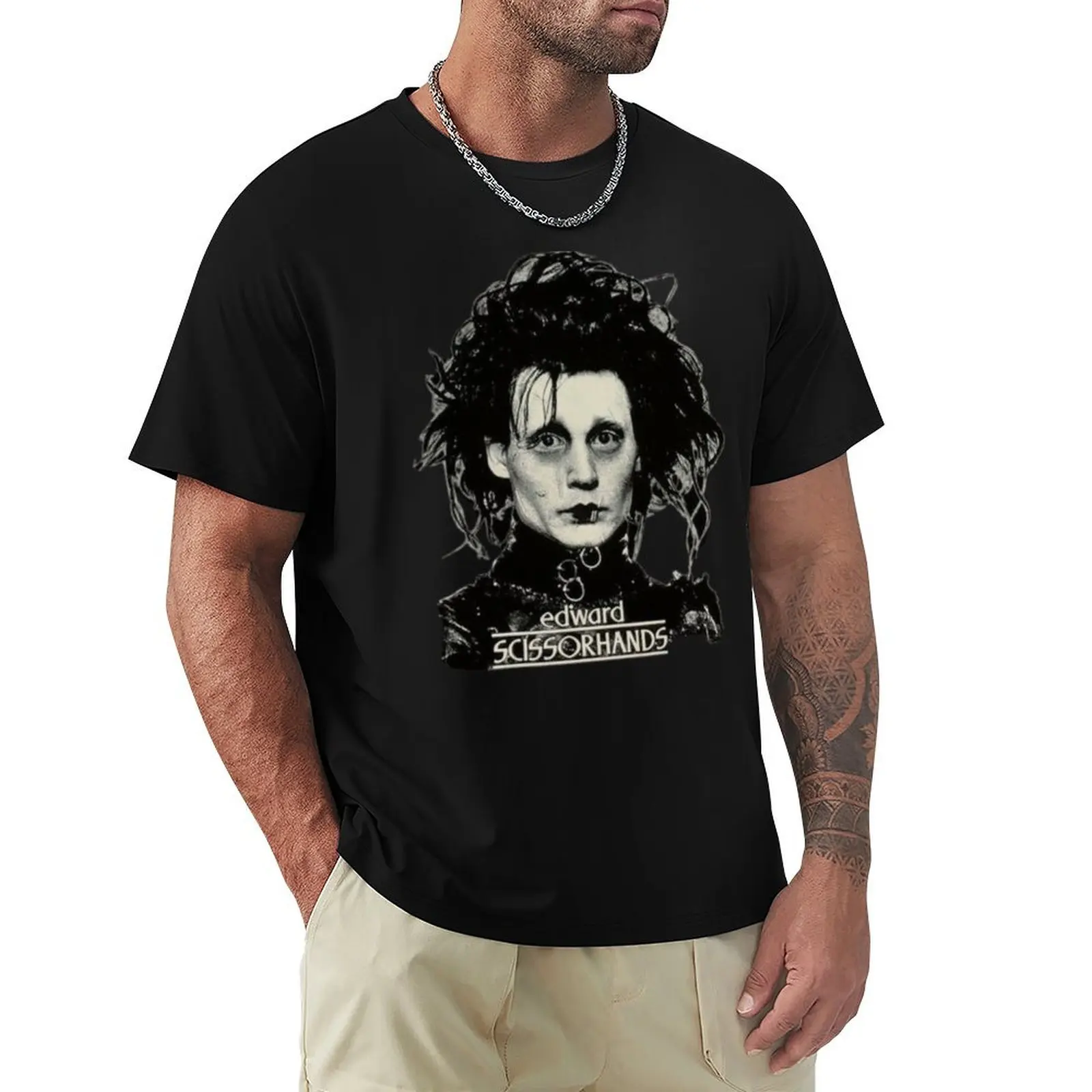 

edward scissorhands T-Shirt Blouse Clothing kawaii clothes vintage t shirt men