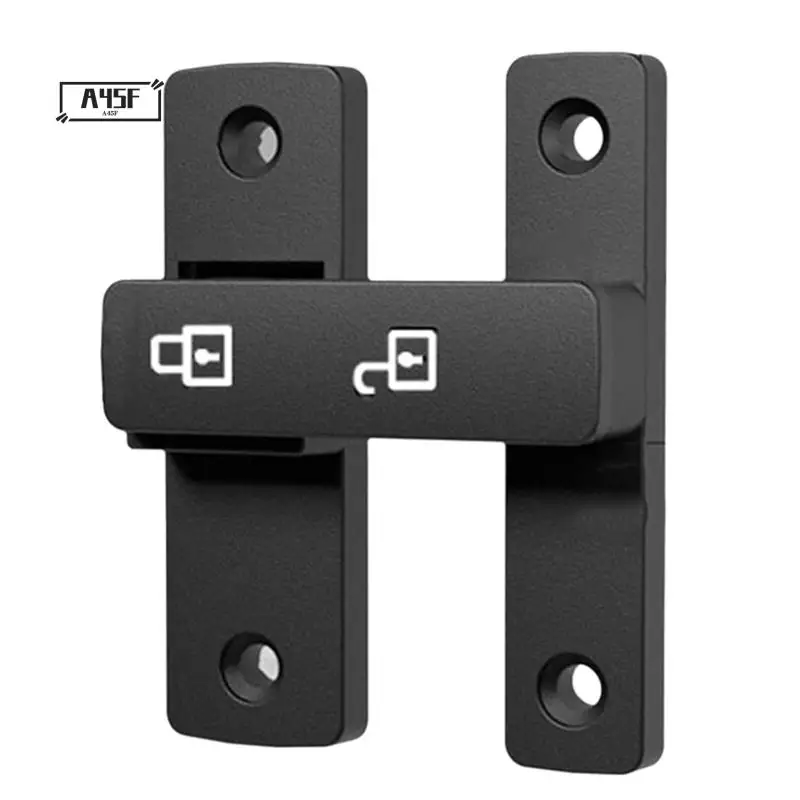 

A45F-Luminous Latch Indoor Metal Door Buckle Bathroom Door Lock Sliding Door Lock Wooden Door Burglar Barn Door Buckle